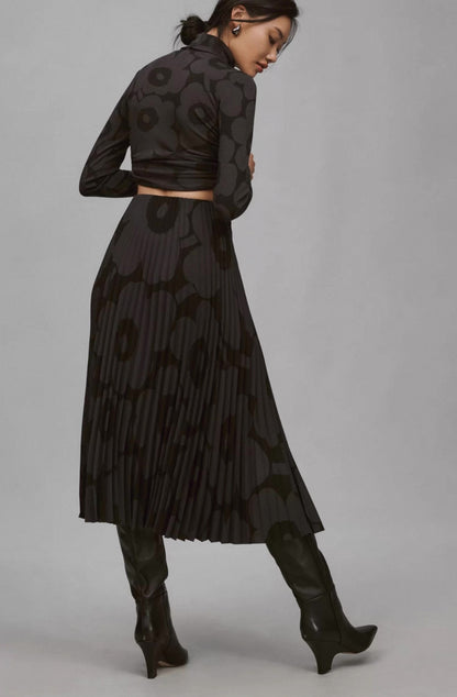 MMK Myy & Kyllikki Unikko Pleated Midi Skirt