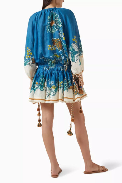 ALM Luda Ramie Mini Dress