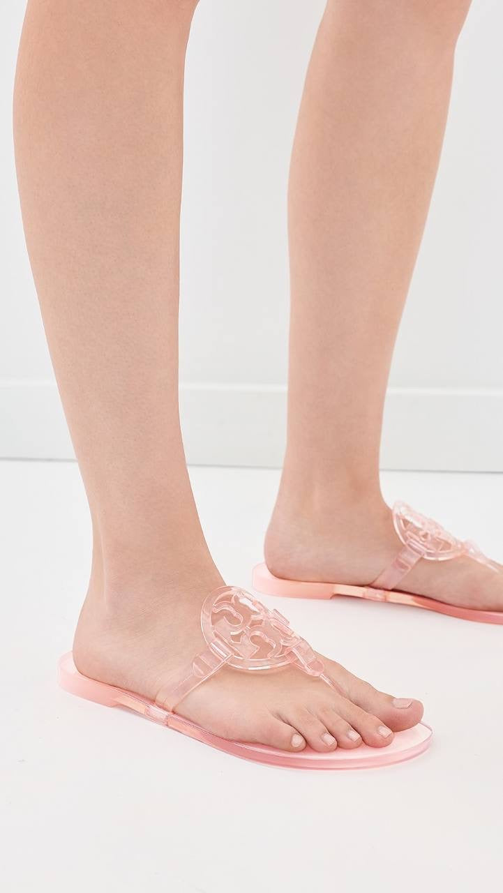 5 Colors! TB Miller Jelly Clear Thong Sandals