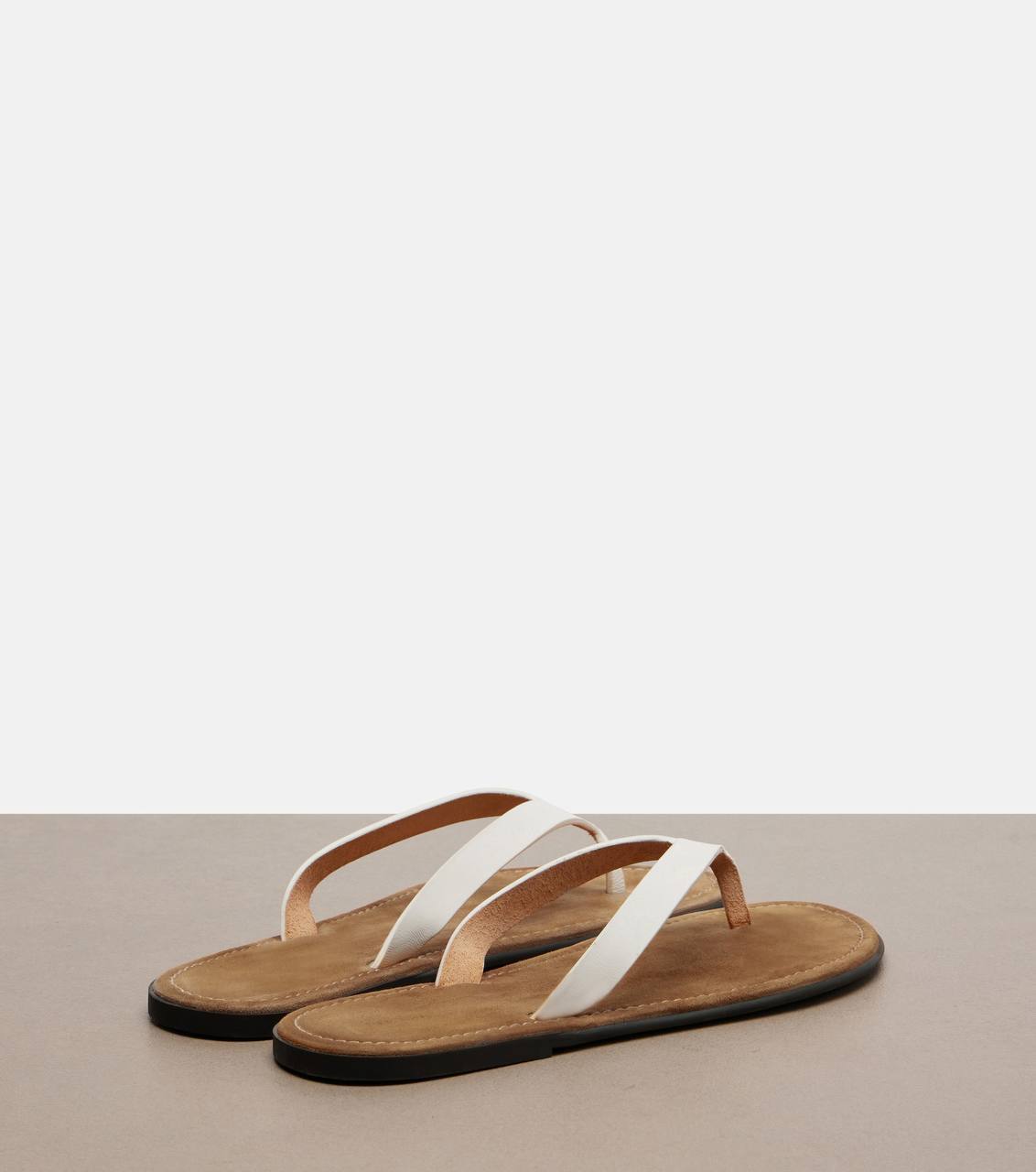 TR Beach Leather Thong Sandals Slippers