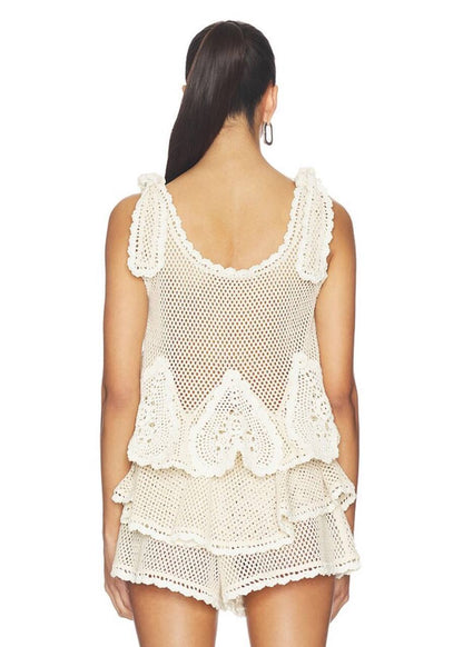 SE Madelyn Crochet Tank