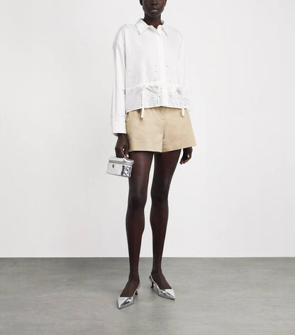 MJ Cotton Embellished Blouse