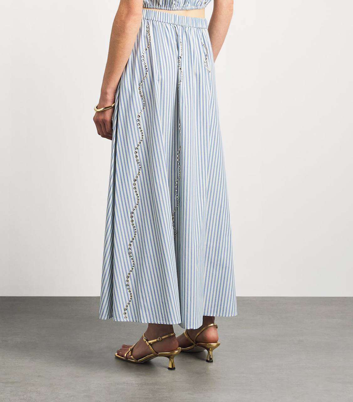 SD Lucio Crop Shirt | Lucia Midi Skirt
