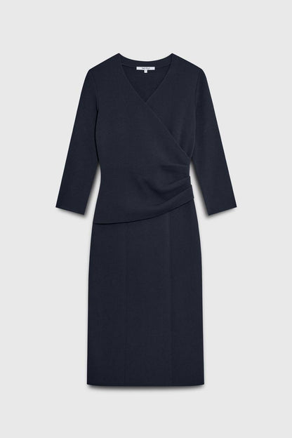 TF Valerio Sculpt Knit Midi Dress