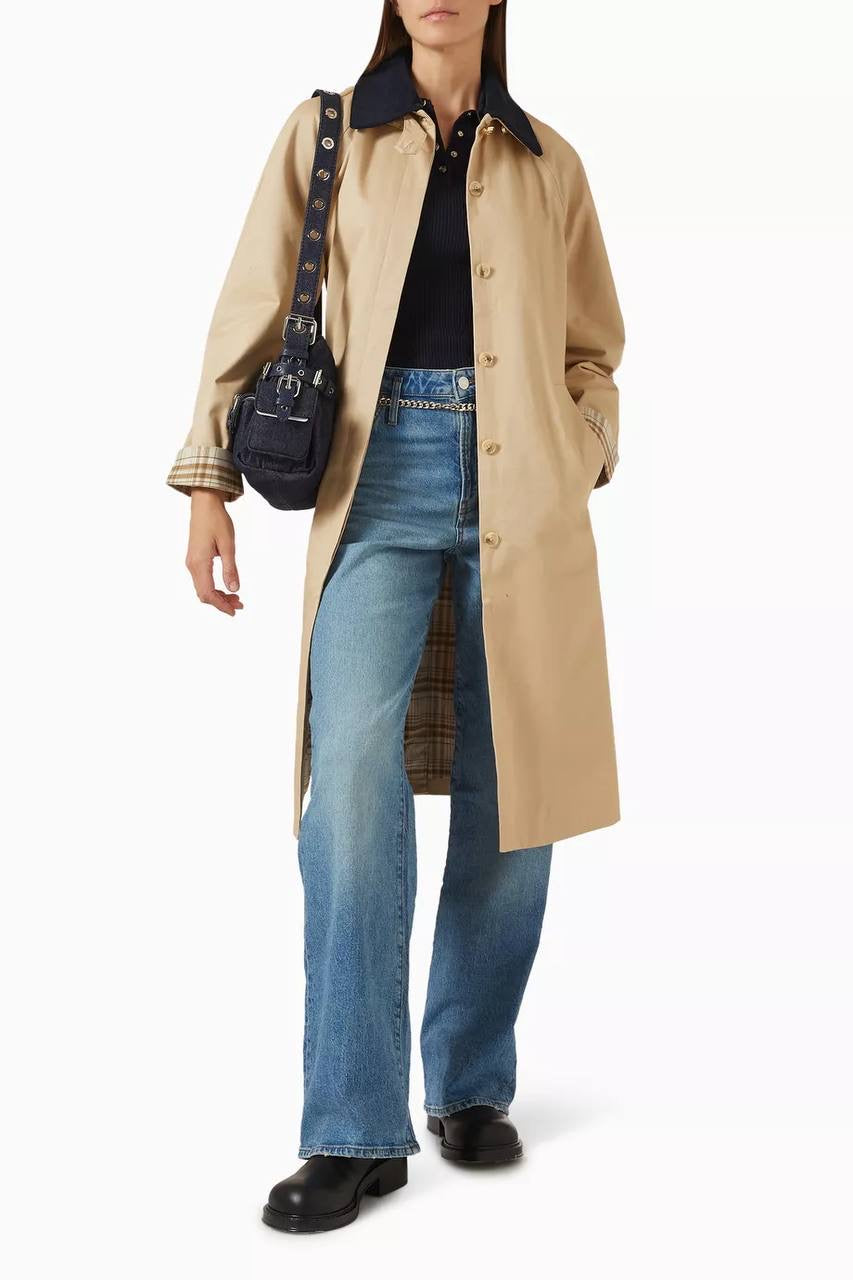 MJ Belted Cotton Trench Coat