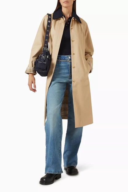 MJ Belted Cotton Trench Coat