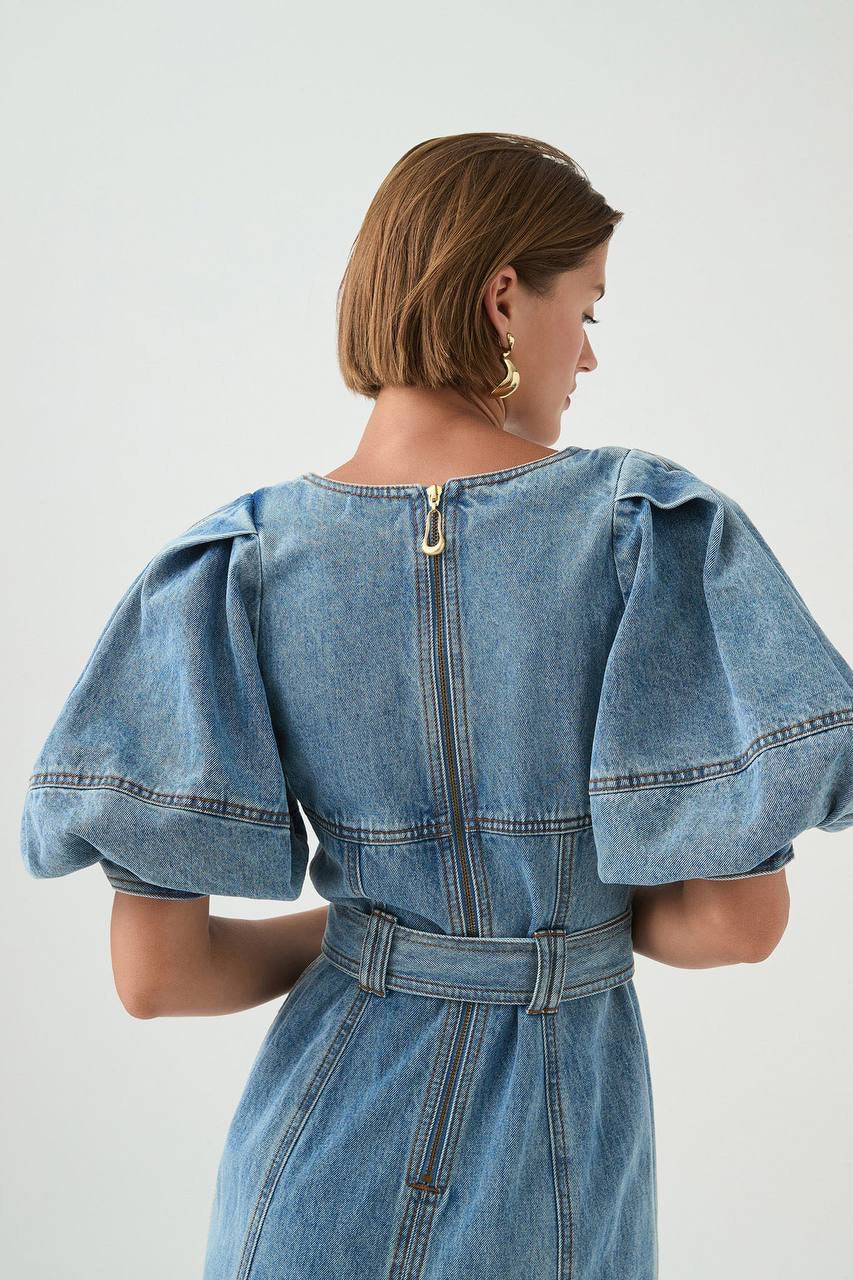 AJ Juno Denim Midi Dress | Harper Denim Midi Dress