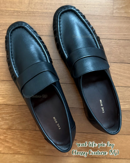 TR Soft Calfskin Leather Loafers