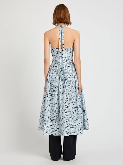 PS Ellison Halter Cotton Midi Dress