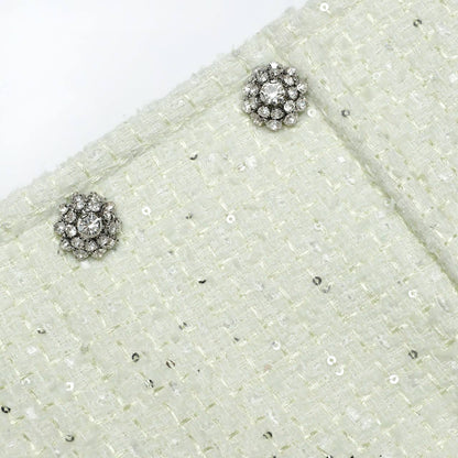 SP Lime Boucle Mini Dress