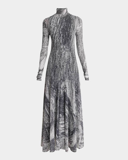 PS Gemma Long Sleeve Jersey High Neck Maxi Dress