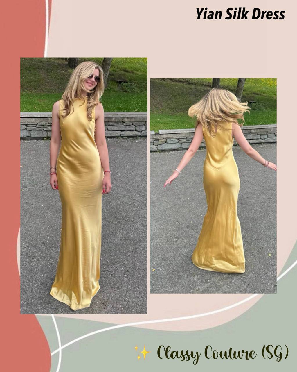 Yian Silk Dress