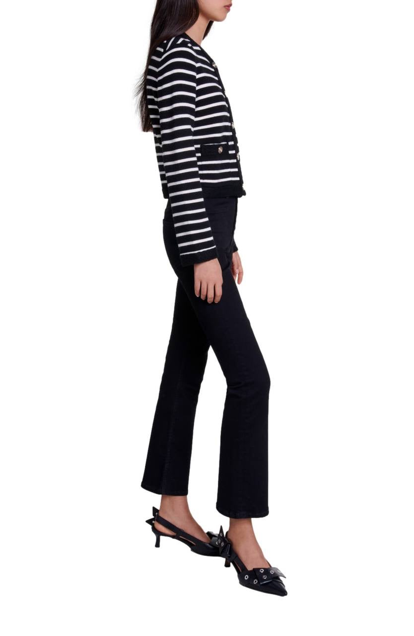 MJ Maracasse Striped Cardigan