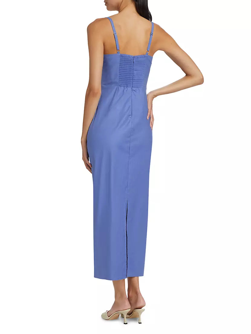 Ref Stormi Midi Maxi Dress Organic Stretch Cotton