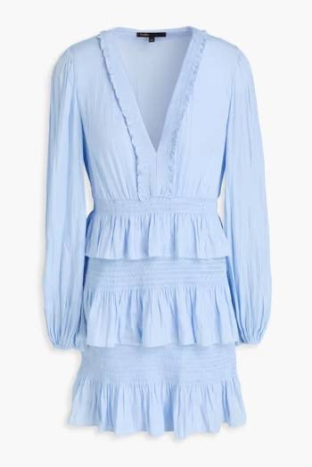 MJ Roulitana Tiered Ruffle Mini Dress