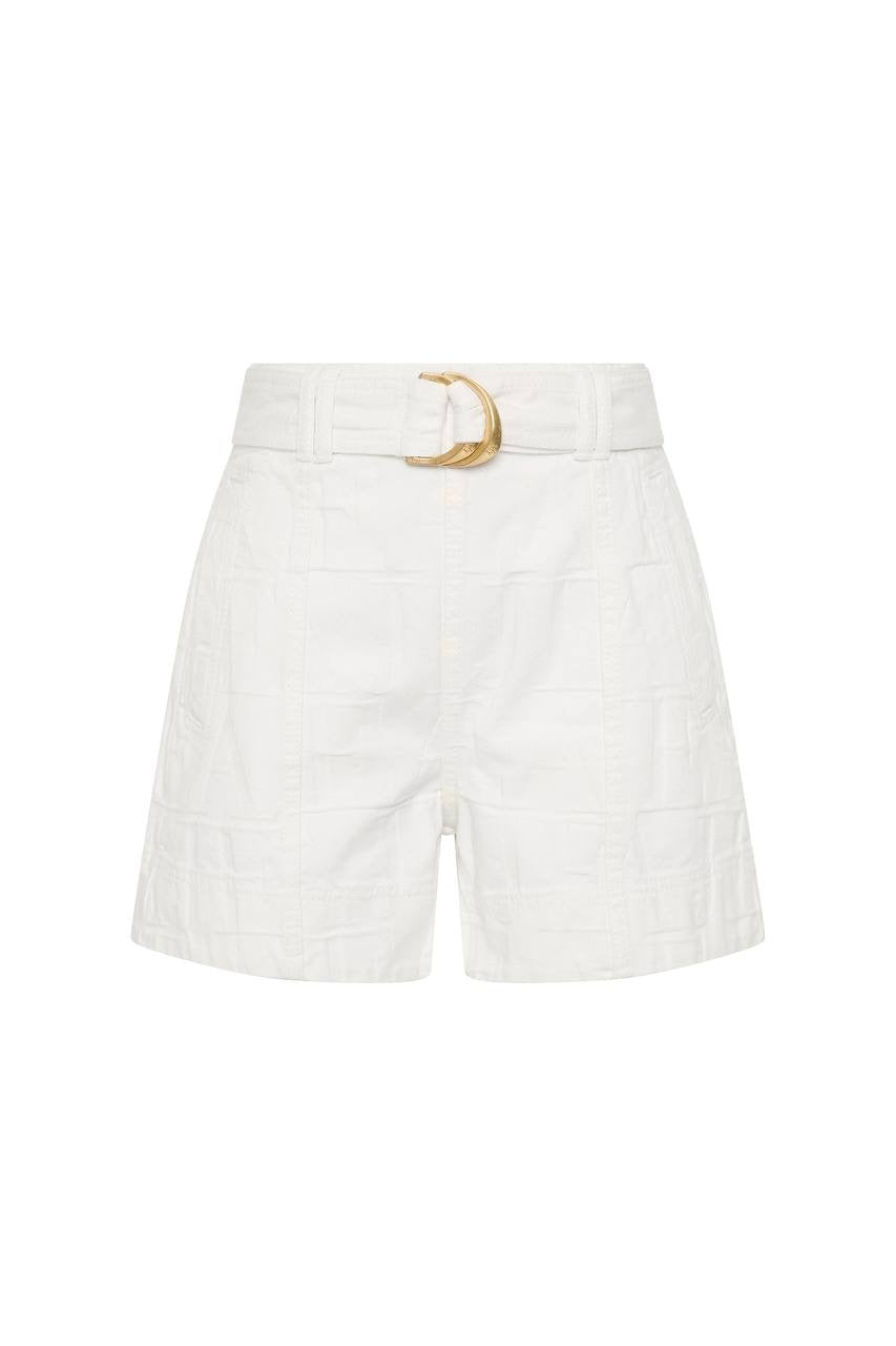 AJ Helm Denim Shorts