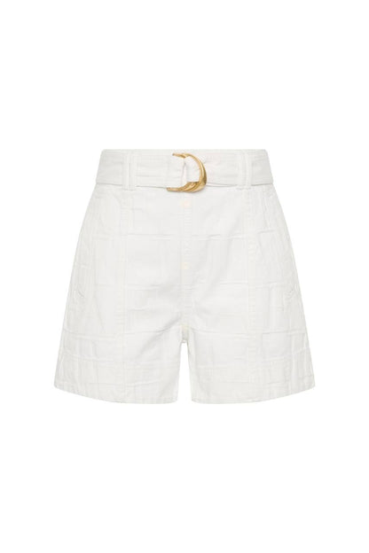 AJ Helm Denim Shorts