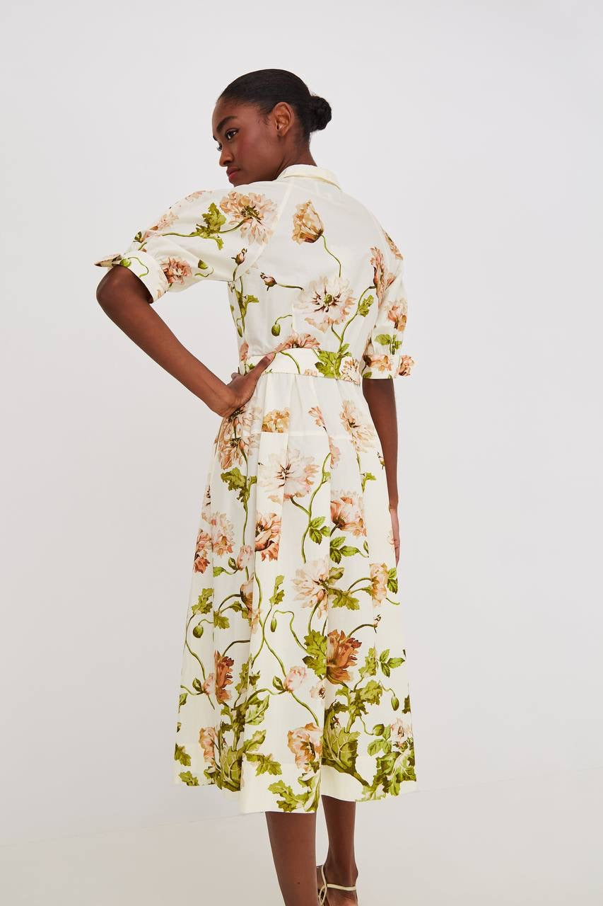 CC Caro Cotton Midi Dress