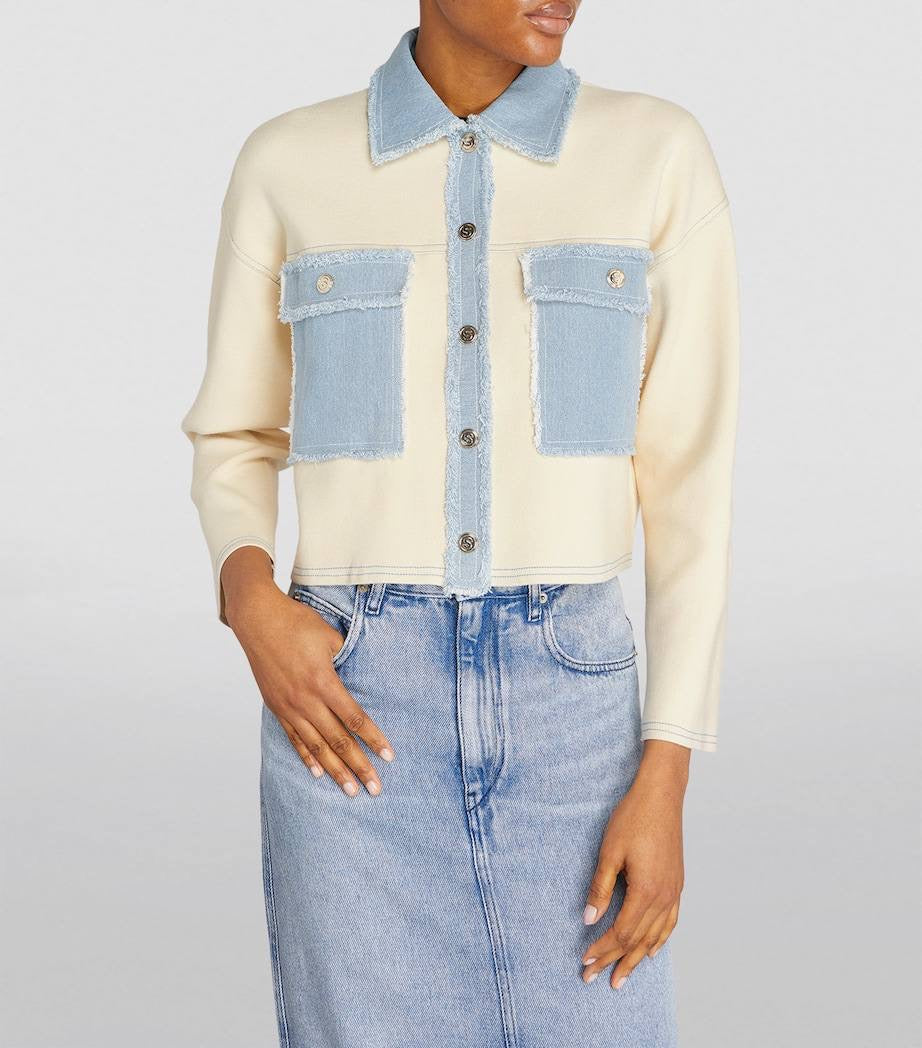SD Two-Tone Denim Jacket