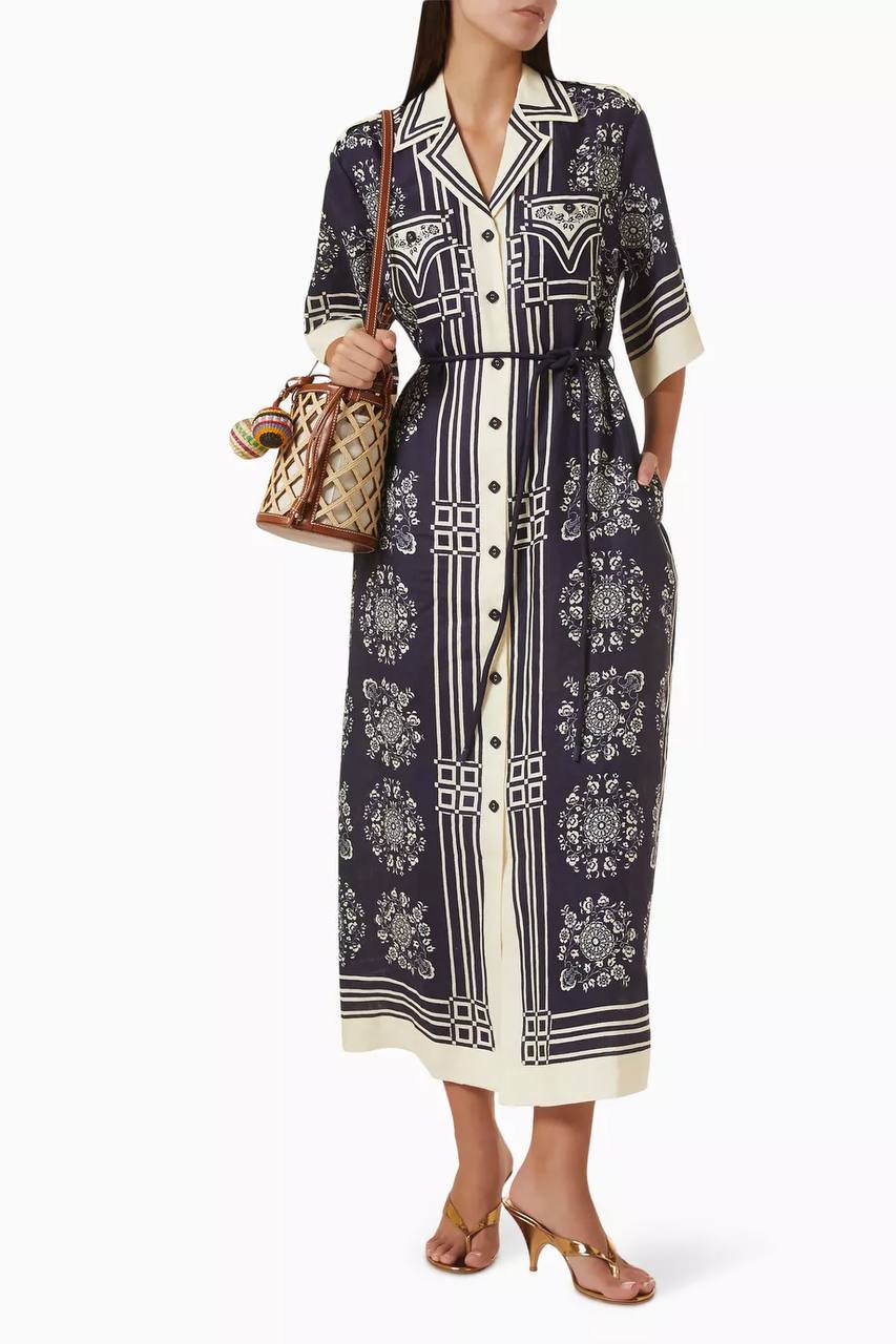 ALM Banderra Linen Shirtdress