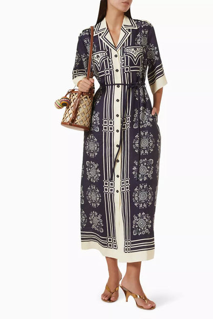 ALM Banderra Linen Shirtdress