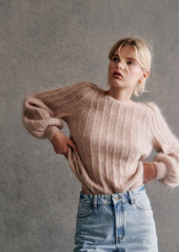 SZ Aretha Mohair-Wool Jumper