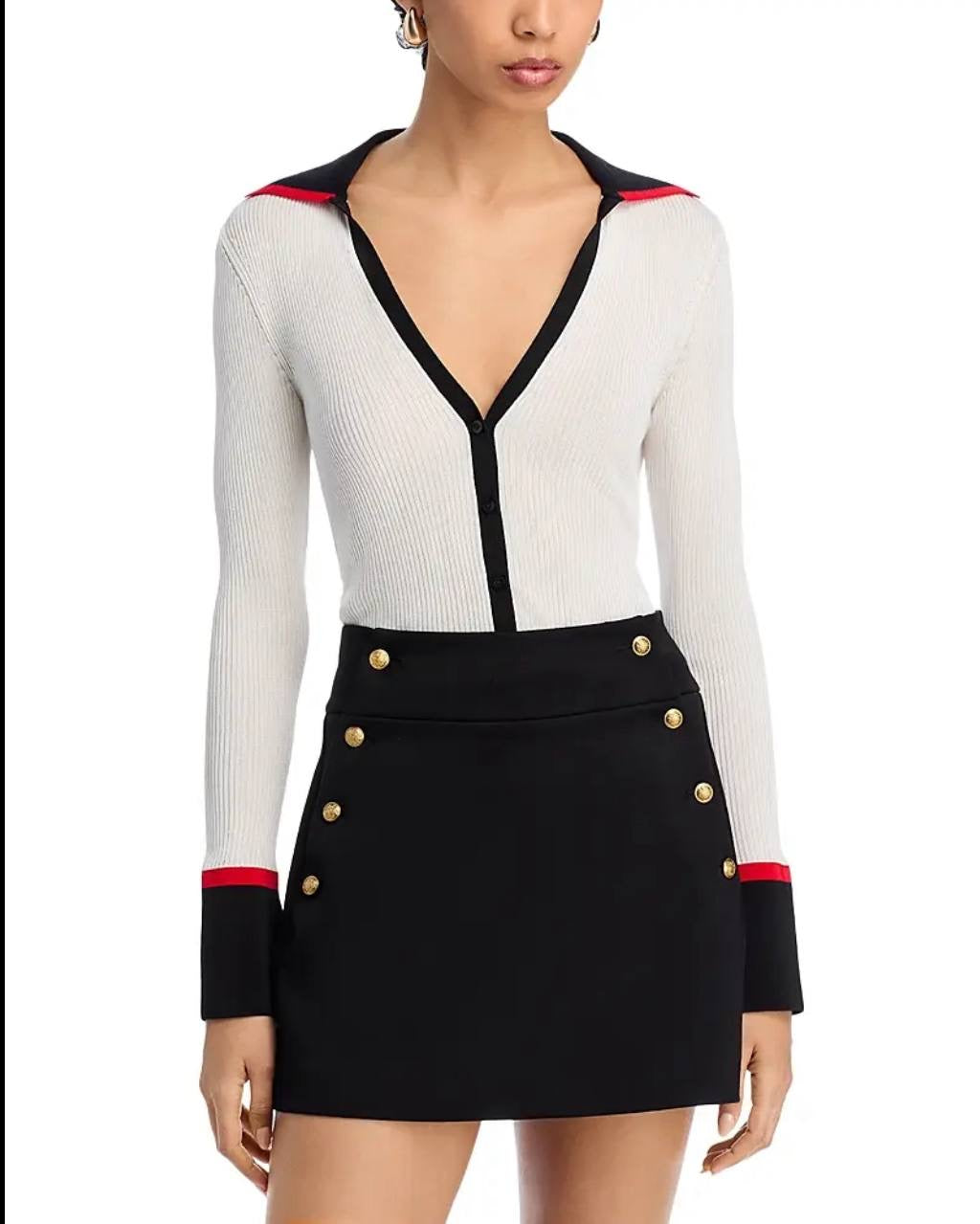 AO Nealie Colorblocked Cardigan