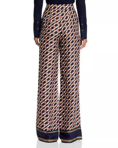 VB Edia Wide-Leg Silk-Viscose Pants