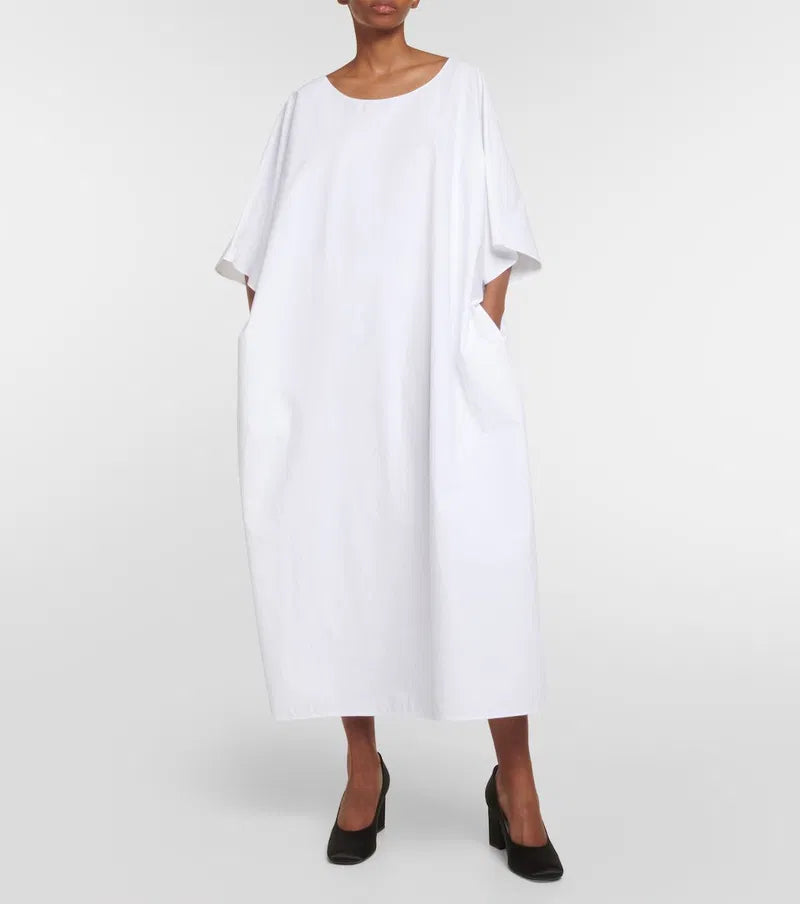 TR Isora Oversized Cotton Poplin Midi Dress