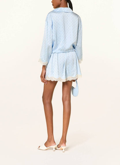 SD Limonessa Rhinestone-Embellished Shirt | Shorts