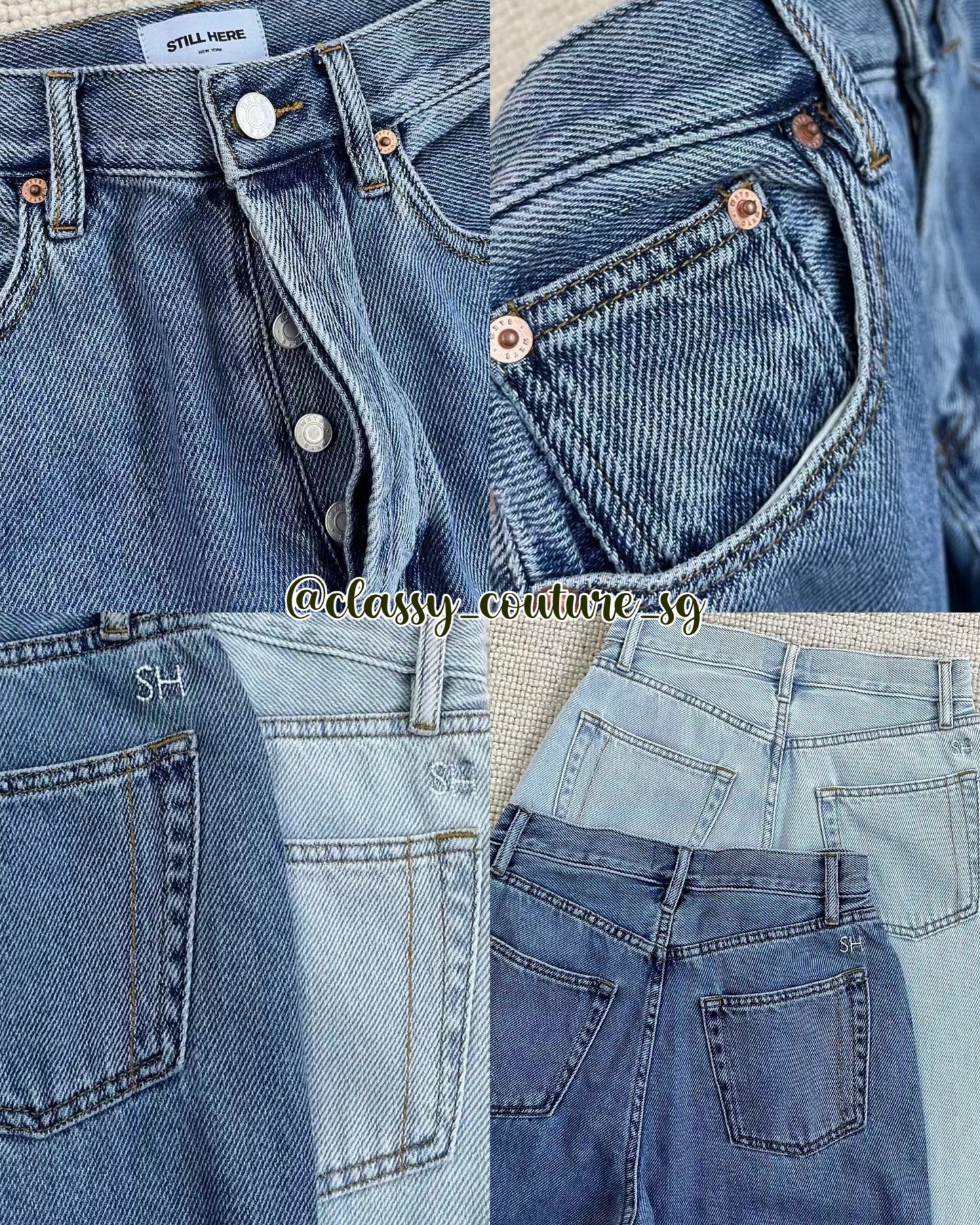 SH Childhood Cloud Cotton Denim Jeans