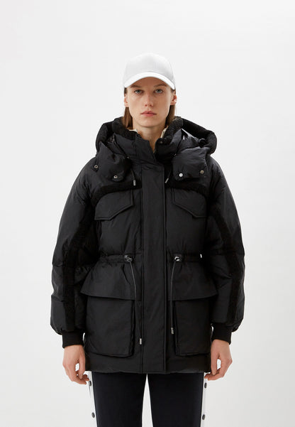 MK Logan Short Down Jacket in Black