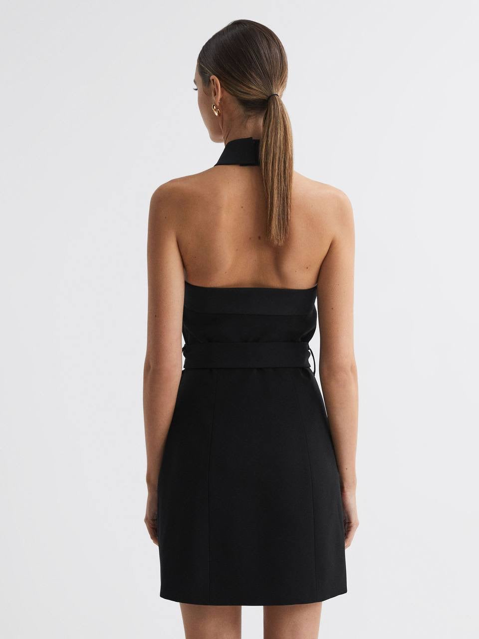 RS Alexis Fitted Halter Neck Mini Dress