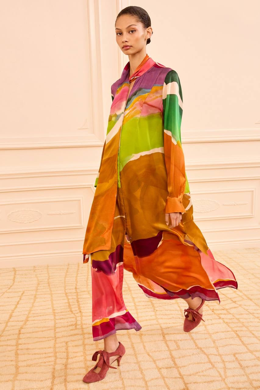 UJ Critique Silk Scarf Dress