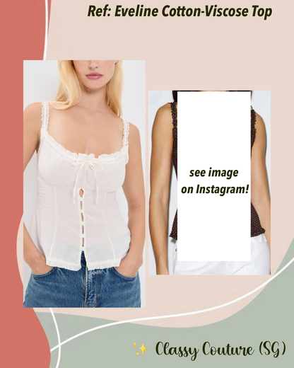 Ref Eveline Cotton Viscose Top