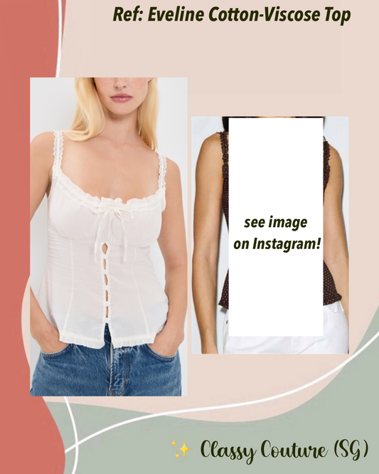 Ref Eveline Cotton Viscose Top