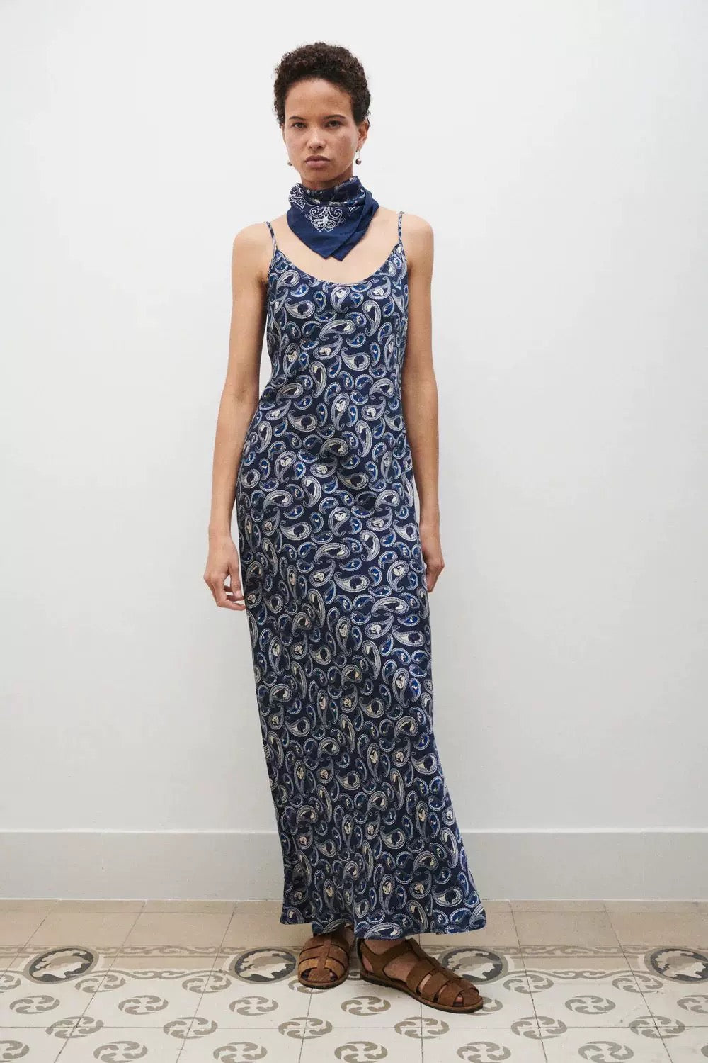 5 Colors! SL 1996 Silk Maxi Dress