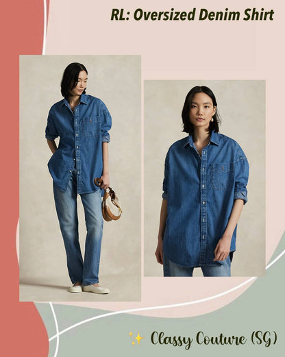 RL Oversized Denim Shirt