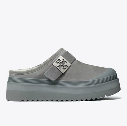 TB Mellow Suede Platform Mule