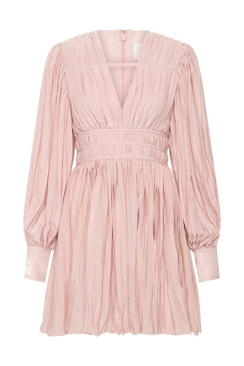 AJ Catalyst Pleated Mini | Midi Dress