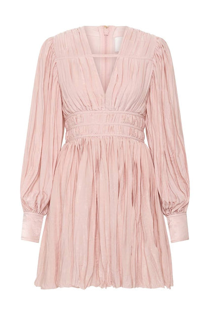 AJ Catalyst Pleated Mini | Midi Dress