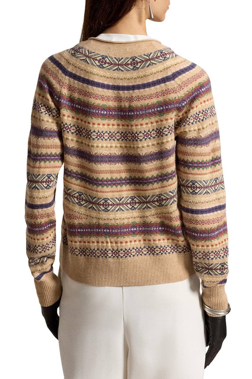 RL Fair Isle Wool Blend Cardigan