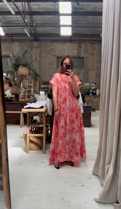 LM Meredith Cotton Maxi Dress (lined with silk)
