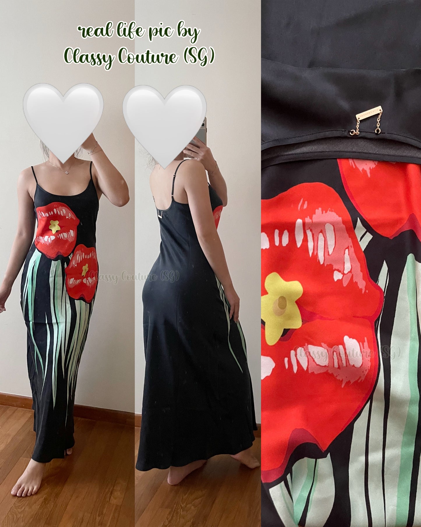 5 Colors! SL 1996 Silk Maxi Dress