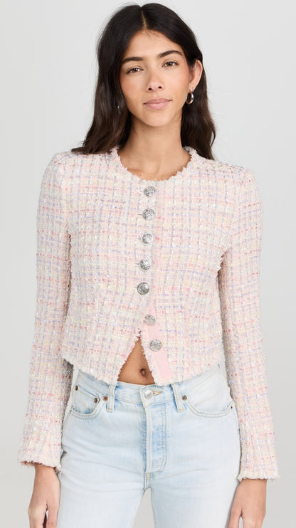 LSF Falima Tweed Cropped Jacket