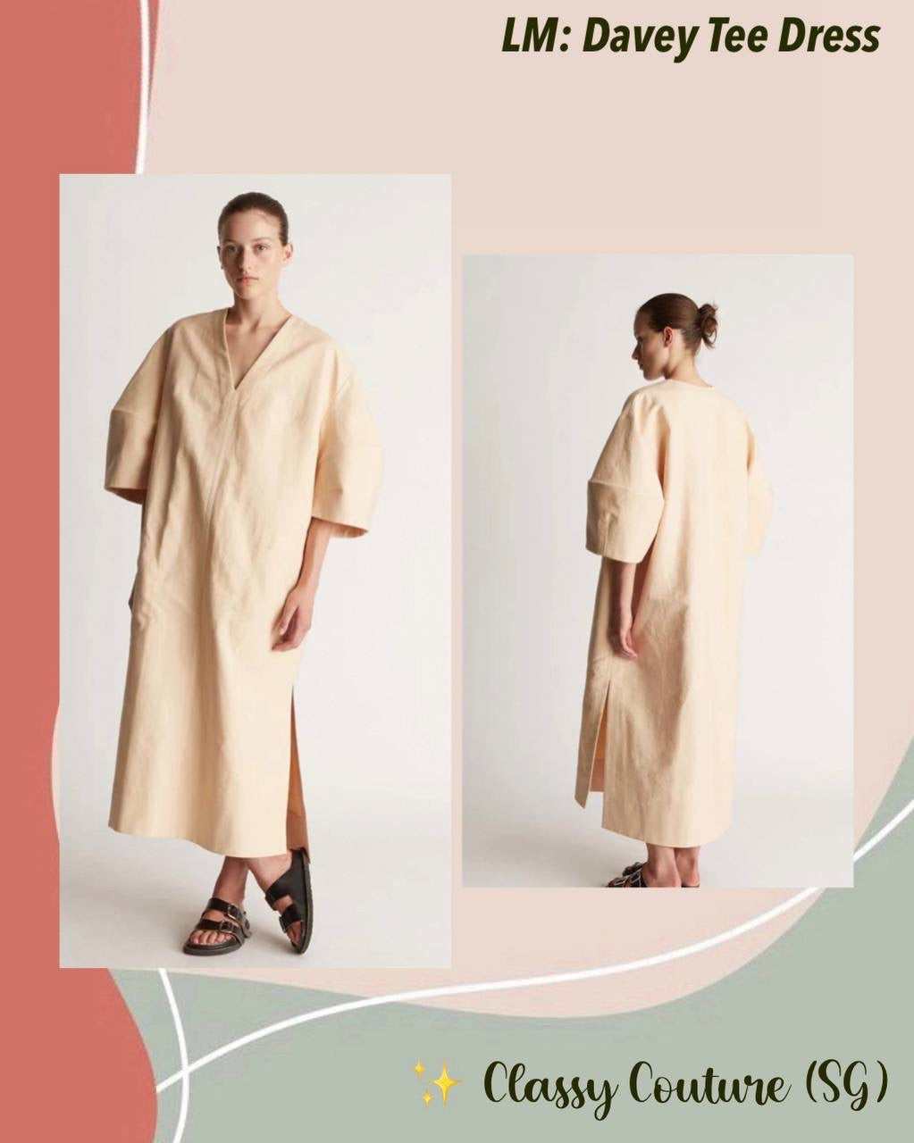 LM Davey Tee Cotton Midi Dress