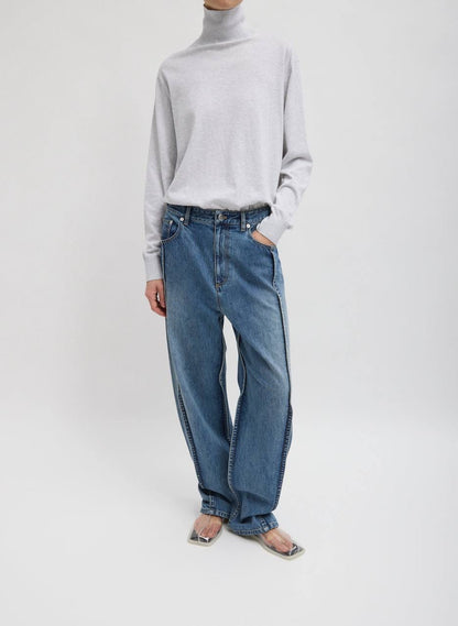TB Spring Denim Tuck Jeans