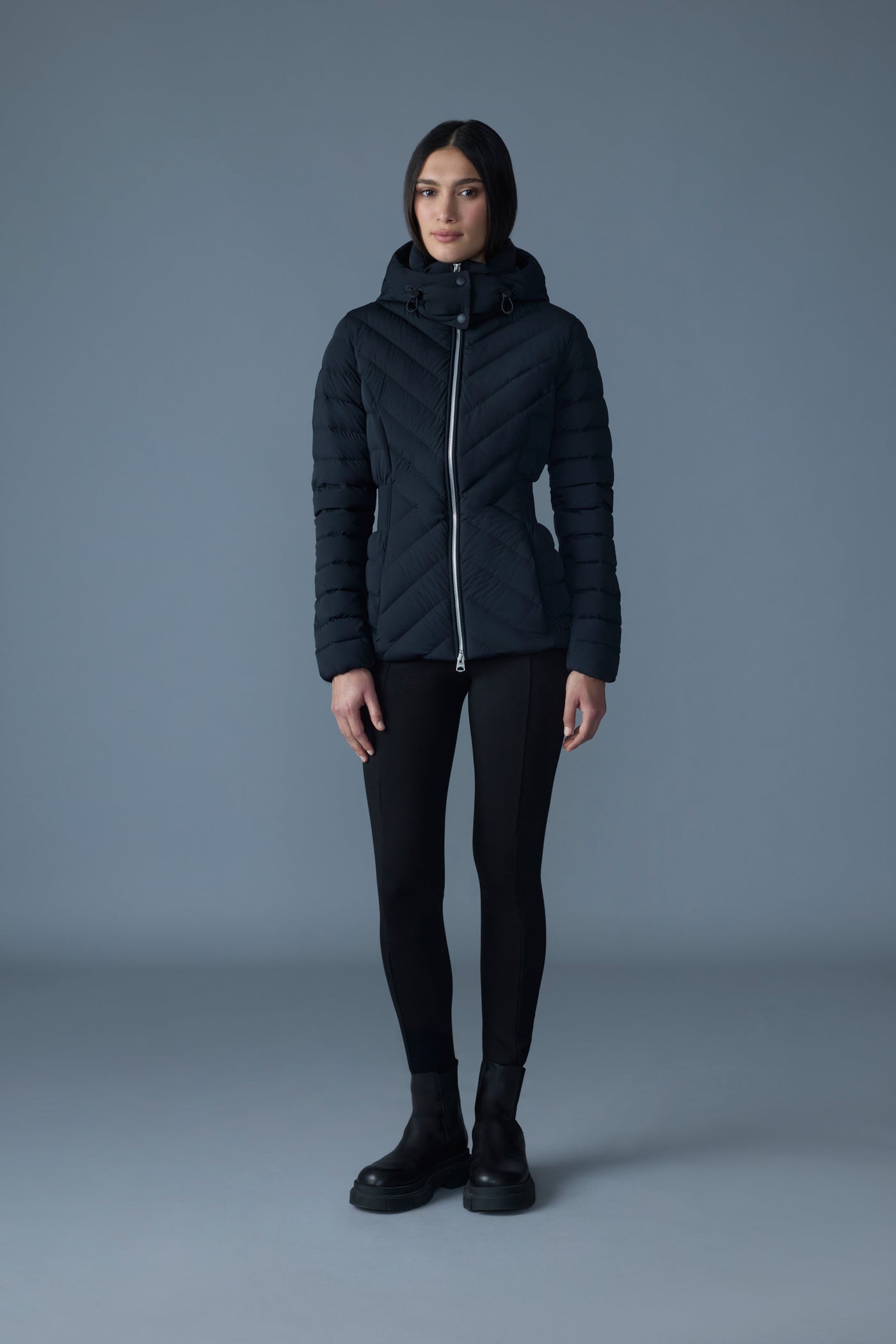 MK Idalee Light Down Jacket with Removable Hood