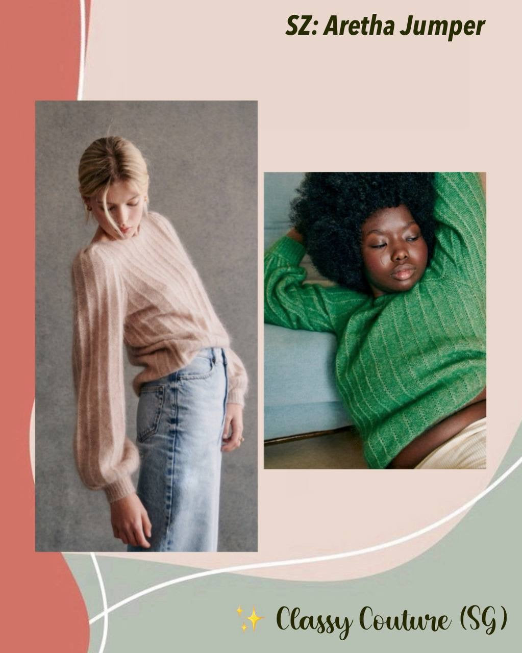 SZ Aretha Mohair-Wool Jumper
