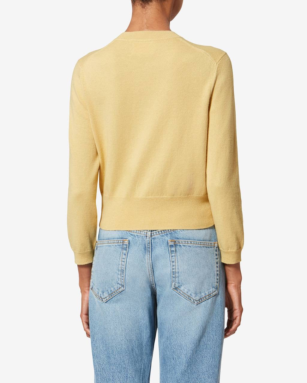 5 Colors! IM Newton Wool-cotton Button-down Cardigan